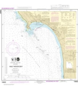 NOAA Chart 18682 Half Moon Bay