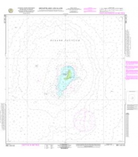 OceanGrafix Mexican (SEMAR) Nautical Chart MX 14110 Archipielago Los Alijos