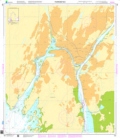 Norwegian Nautical Chart 464 Fredrikstad havn