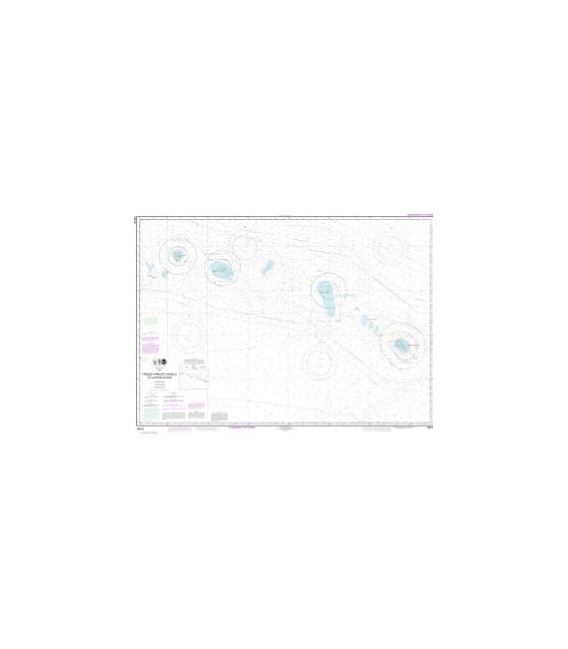 NOAA Chart 19019 French Frigate Shoals to Laysan Island