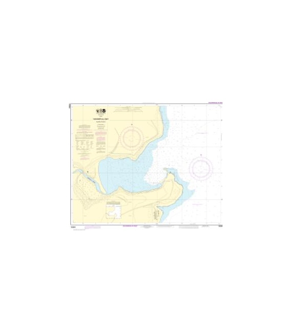 NOAA Chart 19384 Hanamaulu Bay Island of Kaua&lsquo - i