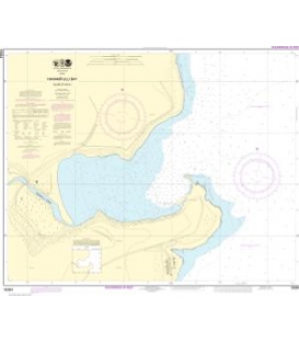 NOAA Chart 19384 Hanamaulu Bay Island of Kaua&lsquo - i