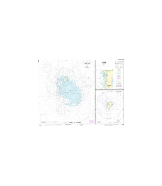 NOAA Chart 19442 Lisianski and Laysan Island - West Coast of Laysan Island