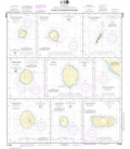 NOAA Chart 81086 Plans in the Mariana Islands - Faraloon de Pajaros - Sarigan Island - Farallon de Medinilla - Ascuncion Island
