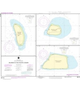 NOAA Chart 83116 Islands in the Pacific Ocean-Jarvis, Bake and Howland Islands