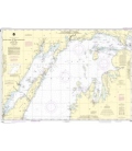 NOAA Chart 14902 North end of Lake Michigan, including Green Bay