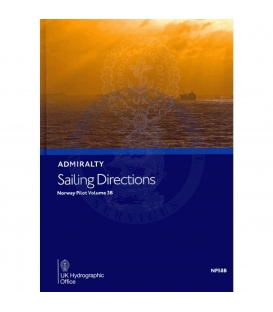 Admiralty Sailing Directions NP58B Norway Pilot Vol 3B, 9th Edition 2022