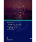 NP78 Admiralty List of Lights & Fog Signals Volume E: West Mediterranean, 4th Edition 2023