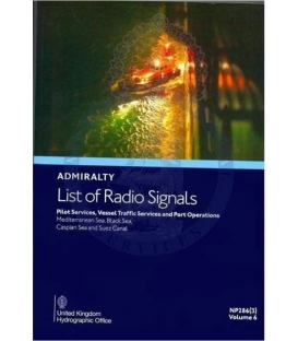 NP286(3): Admiralty List of Radio Signals: Vol. 6 - Part 3, Mediterranean Sea, Black Sea, Caspian Sea and Suez Canal, 4th Editio