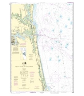 NOAA Chart 11488 Amelia Island to St. Augustine