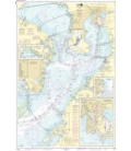 NOAA Chart 11416 Tampa Bay - Safety Harbor - St. Petersburg - Tampa