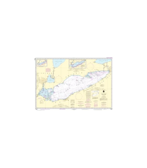 NOAA Chart 14820 Lake Erie