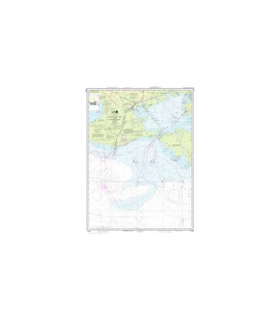 NOAA Chart 11349 Vermilion Bay and approaches