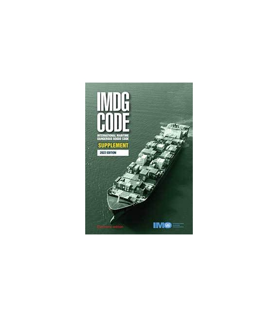IMO e-Reader KL210E IMDG Code Supplement, 2022 Edition