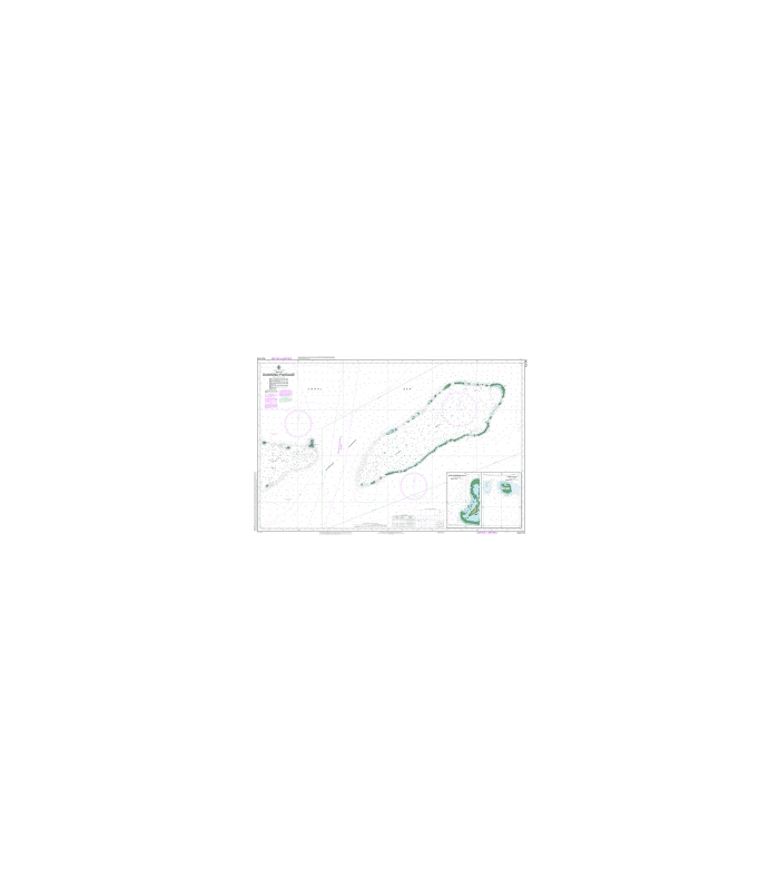 British Admiralty Australian Nautical Chart AUS614 Diamond Passage ...