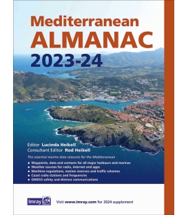 Imray Mediterranean Almanac 2023-24