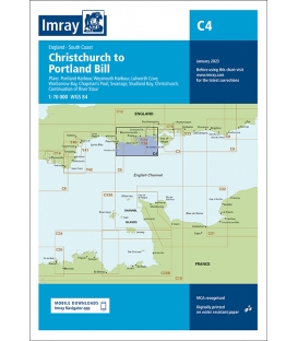 Imray Chart C4 Christchurch to Portland Bill