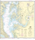 NOAA Chart 12263 Chesapeake Bay Cove Point to Sandy Point