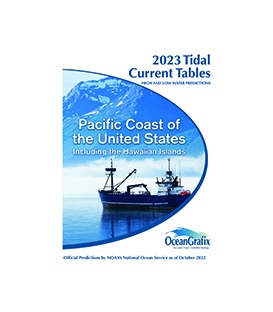 2023 NOAA Tidal Current Tables, Pacific Coast of the United States
