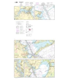 NOAA Chart 11326 Galveston Bay