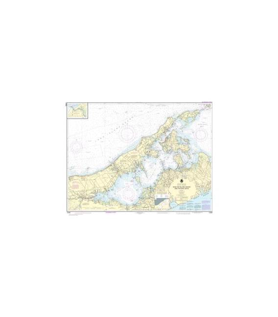NOAA Chart 12358 New York Long Island, Shelter Island Sound and Peconic Bays - Mattituck Inlet
