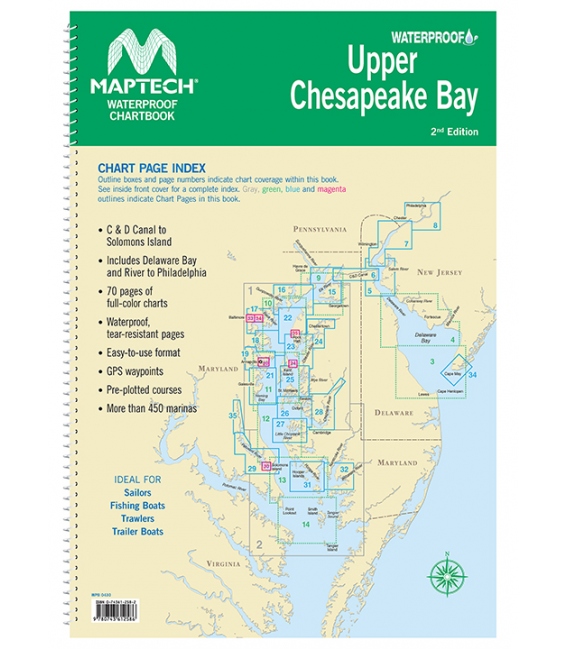 Upper Chesapeake Bay, 2nd Edition 2023