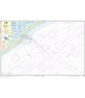 NOAA Chart 11323 Approaches to Galveston Bay