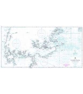 British Admiralty Nautical Chart 3665 Victoria Nyanza (Southern Portion)