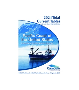 2024 NOAA Tidal Current Tables, Pacific Coast of the United States