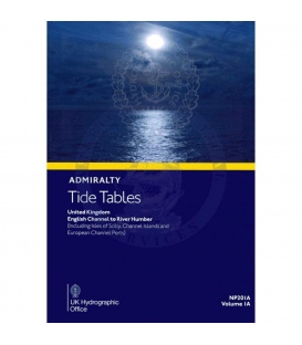 NP201A Admiralty Tide Tables (ATT) Volume 2, Europe (excluding UK & Ireland), Mediterranean Sea & Atlantic Ocean, 2024 Edition