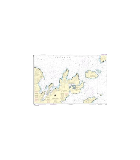 NOAA Chart 16528 Unalaska Bay and Akutan Pass