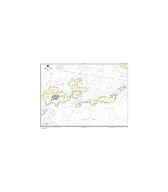 NOAA Chart 16531 Krenitzan Islands