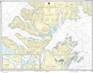 OceanGrafix NOAA Nautical Charts 16594 Marmot Bay and Kupreanof