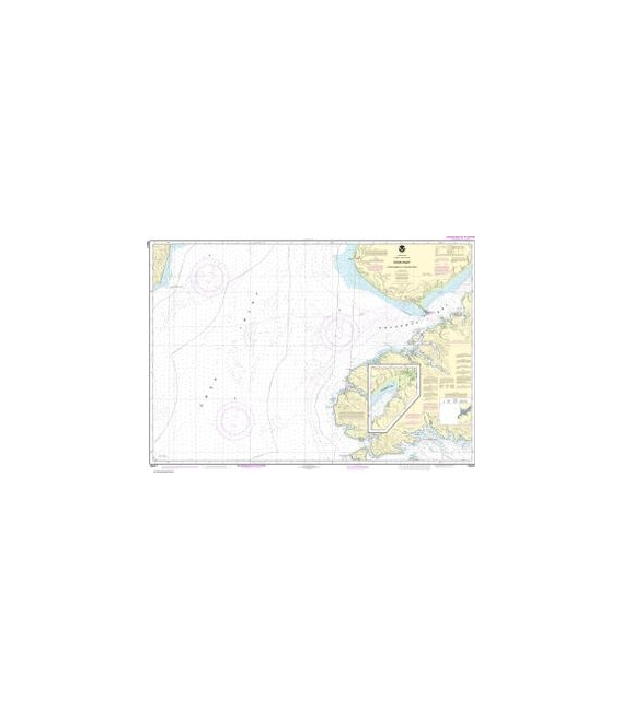 NOAA Chart 16647 Cook Inlet-Cape Elizabeth to Anchor Point