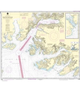 NOAA Chart 16708 Prince William Sound-Port Fidalgo and Valdez Arm - Tatitlek Narrows