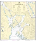 NOAA Chart 17324 Sitka Sound to Salisbury Sound, Inside Passage - Neva Str.-Neva Pt. to Zeal Pt.