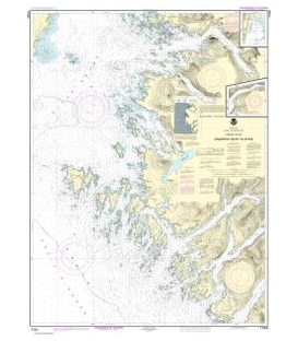NOAA Chart 17326 Crawfish Inlet to Sitka, Baranof I. - Sawmill Cove