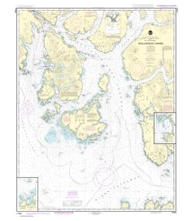 NOAA Chart 17434 Revillagigedo Channel - Ryus Bay - Foggy Bay