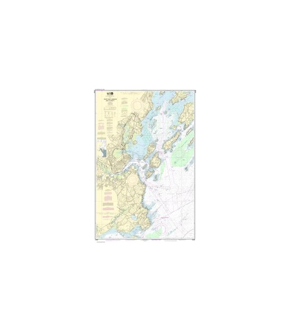 NOAA Chart 13292 Portland Harbor and Vicinity