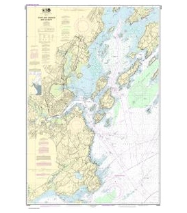 NOAA Chart 13292 Portland Harbor and Vicinity
