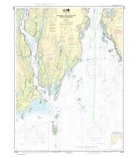 NOAA Chart 13295 Kennebec and Sheepscot River Entrances