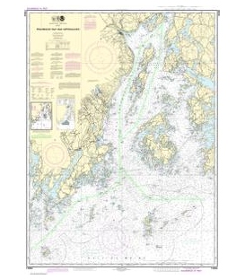 NOAA Chart 13302 Penobscot Bay and Approaches