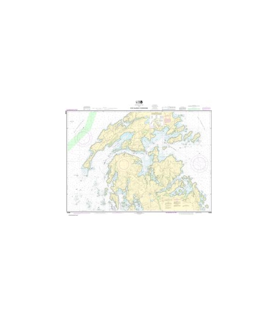 NOAA Chart 13308 Fox Islands Thorofare