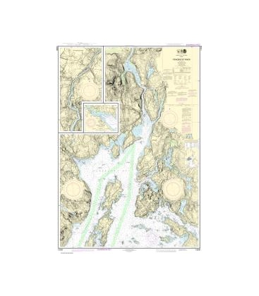NOAA Chart 13309 Penobscot River - Belfast Harbor