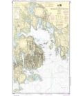 NOAA Chart 13318 Frenchman Bay and Mount Desert lsland