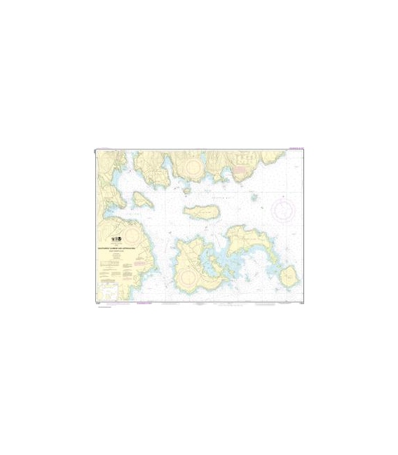 NOAA Chart 13321 Southwest Harbor and Approaches