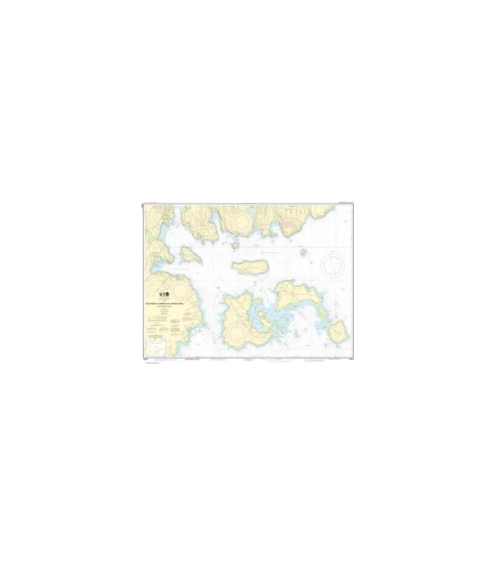 OceanGrafix NOAA Nautical Charts 13321 Southwest Harbor and Approaches