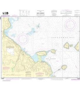 NOAA Chart 13323 Bar Harbor Mount Desert Island