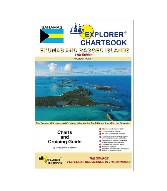 Explorer Chartbook Exumas & Ragged Islands (11th Edition, Oct 2023)