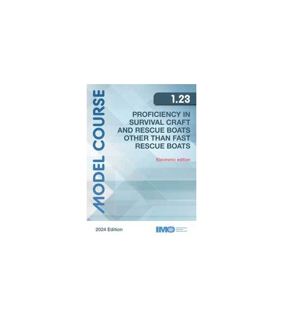 IMO e-Reader KTB123E Model Course: Survival Craft & Rescue Boats (2024 Edition)